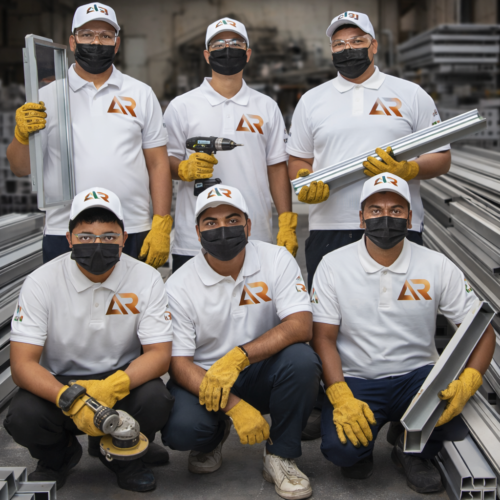 شتر ودرابزين ألمنيوم